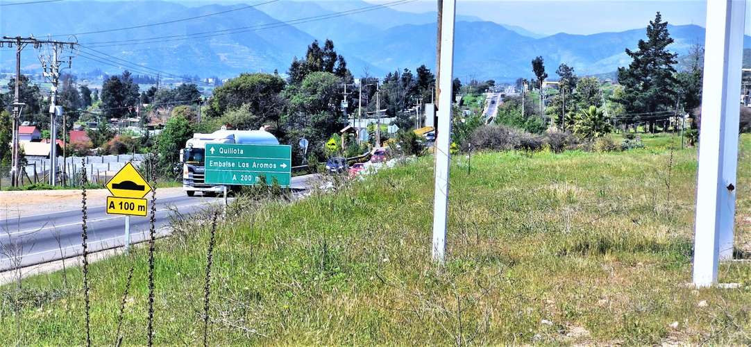 Venta de terreno plano, COMERCIAL, de 8.057 m2.,  en Tabolango, Limache. 4.594 UF.