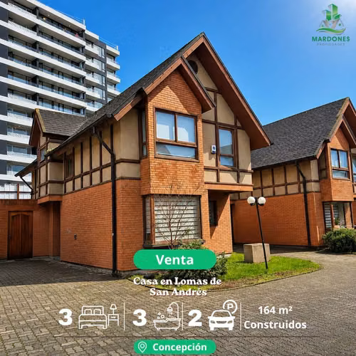 SE VENDE PROPIEDAD LOMAS SAN ANDRÉS CONCEPCIÓN.