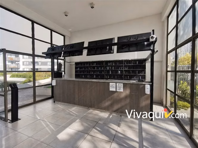 Departamento en venta de 2 dorm. en San Joaquín