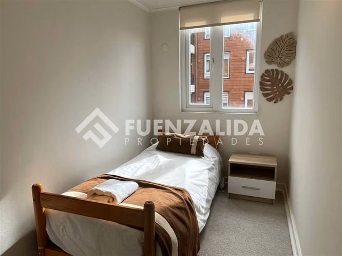 Departartamento Amoblado Céntrico 3D2B con Estacionamiento