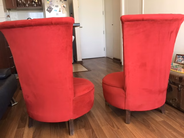 Set de Poltronas finas antiguas - Imagen 2