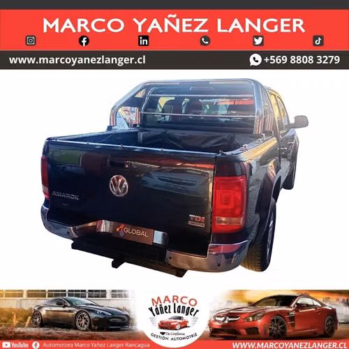 VOLKSWAGEN AMAROK HIGHLINE 4X4 / AÑO  KILOMETROS / EXCELENTE ESTADO