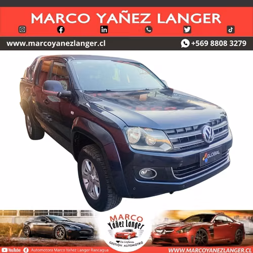 VOLKSWAGEN AMAROK HIGHLINE 4X4 / AÑO  KILOMETROS / EXCELENTE ESTADO