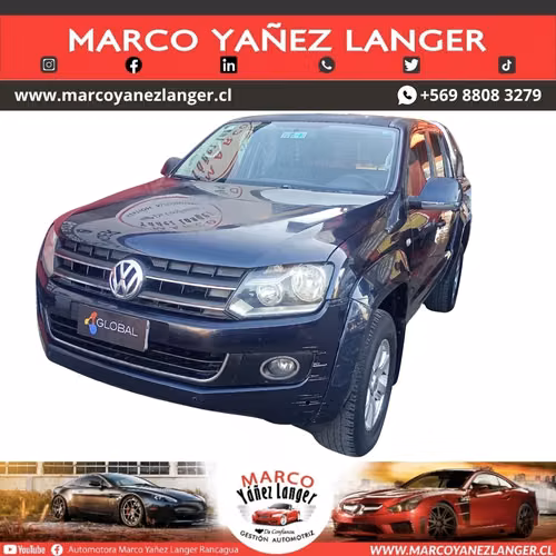 VOLKSWAGEN AMAROK HIGHLINE 4X4 / AÑO  KILOMETROS / EXCELENTE ESTADO