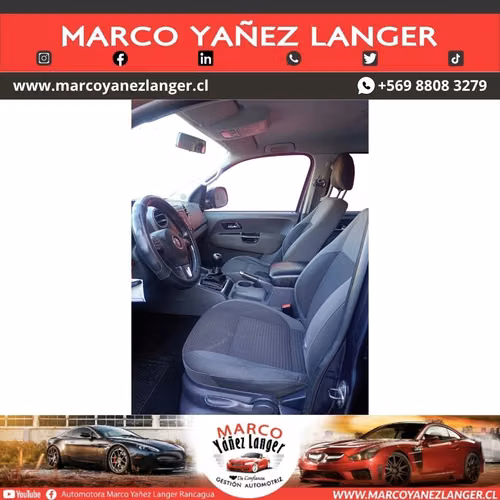 VOLKSWAGEN AMAROK HIGHLINE 4X4 / AÑO  KILOMETROS / EXCELENTE ESTADO