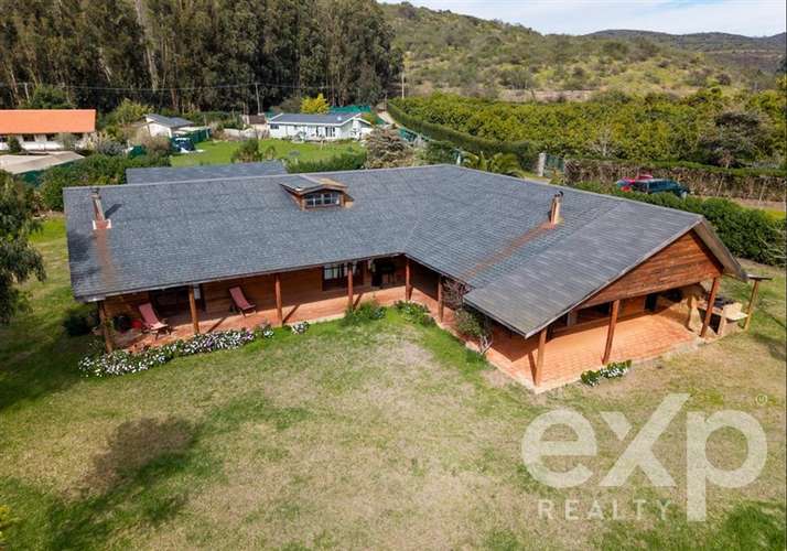 Venta parcela con casa, 10.000 m, Limache