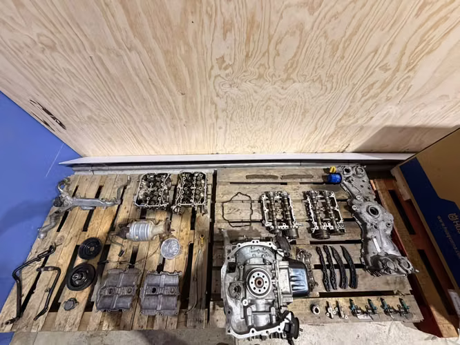 Lote Motor Subaru FB20 2.0 (XV - Forester - Impreza) Despiece Completo