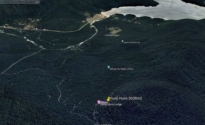 Huilo Huilo: 5.036 m² en Quebrada Honda