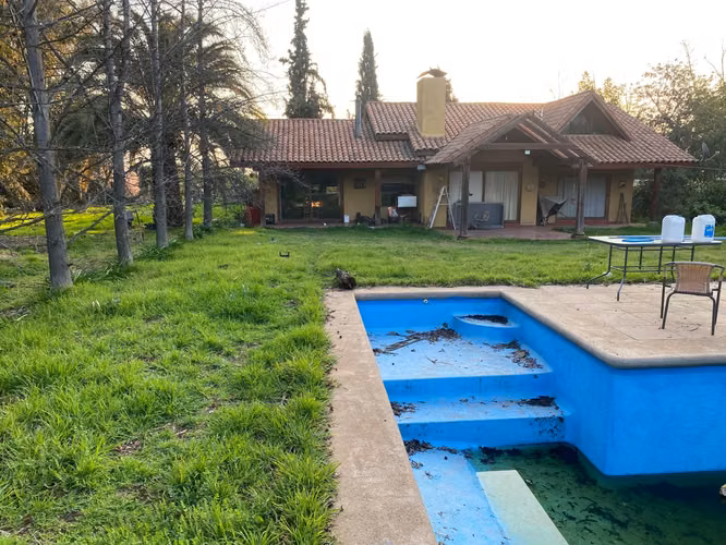 Venta parcela 2 casas 350/6.600 mt2, sector escorial, Paine