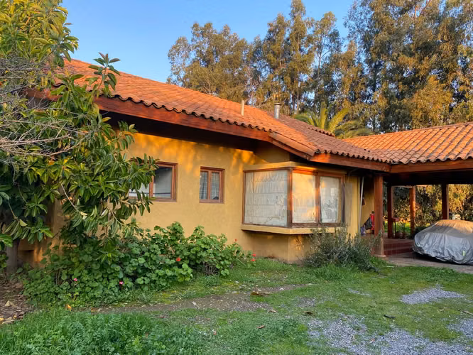 Venta parcela 2 casas 350/6.600 mt2, sector escorial, Paine