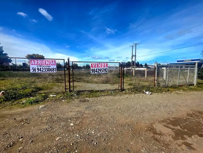Arriendo Terreno Comercial 1era. Linea Avda Las Industrias