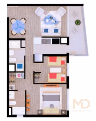 VENTA DEPARTAMENTO NUEVO EN QUILLOTA CERCA COMERCIO - Imagen 12