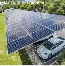 CARGADOR SOLAR PARA AUTO ELÉCTRICO