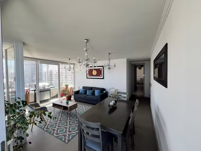 ARRIENDO EXCLUSIVO DEPARTAMENTO EN PRIMERA LÍNEA