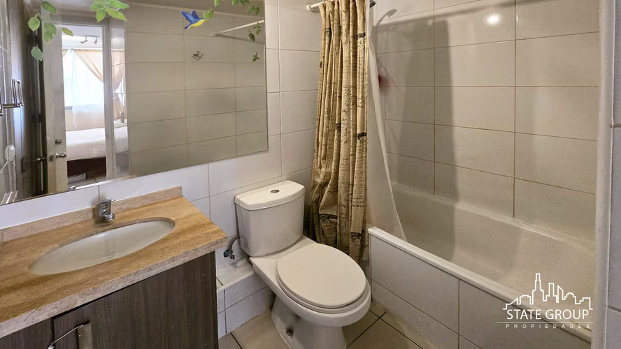 DEPARTAMENTO 1 DORMITORIO Y BODEGA PORTUGAL METRO IRARRAZAVA - Imagen 11