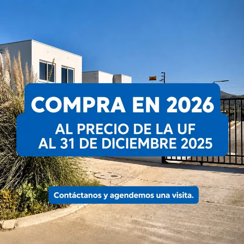 Casas en venta Limache desde UF 5011