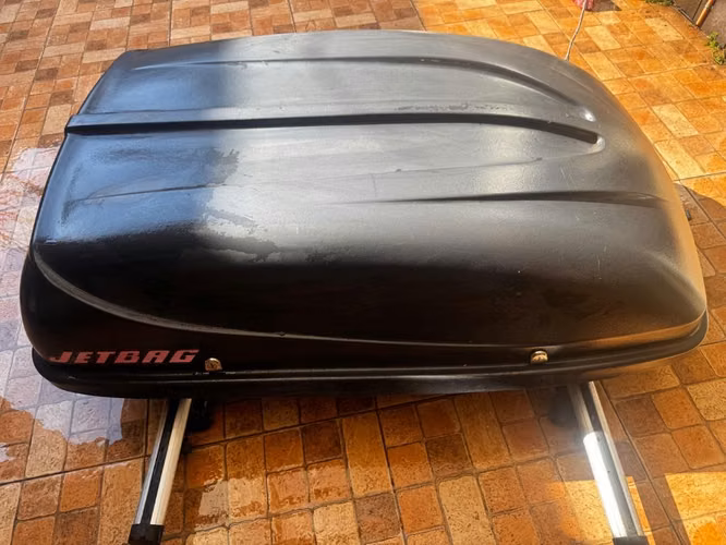 Portaequipaje de techo Jetbag Conquest 370 + barras porta equipaje. - Imagen 2