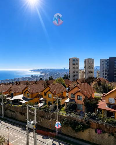 DEPTO EN ARRIENDO VIÑA DEL MAR 3D 2D ESTACIONAMEINTO
