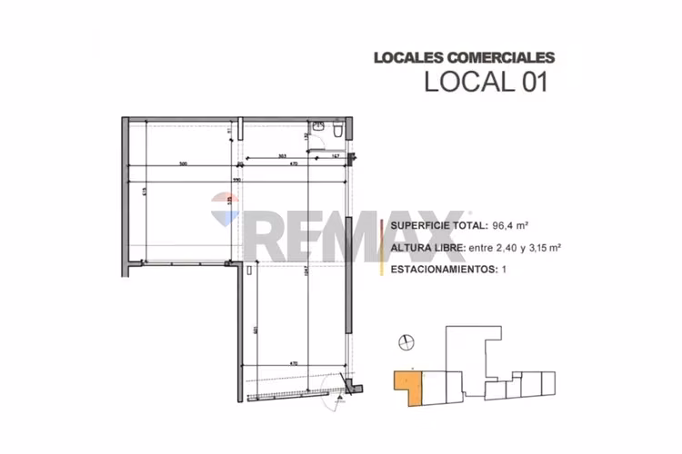 Inversión local comercial departamental–macul
