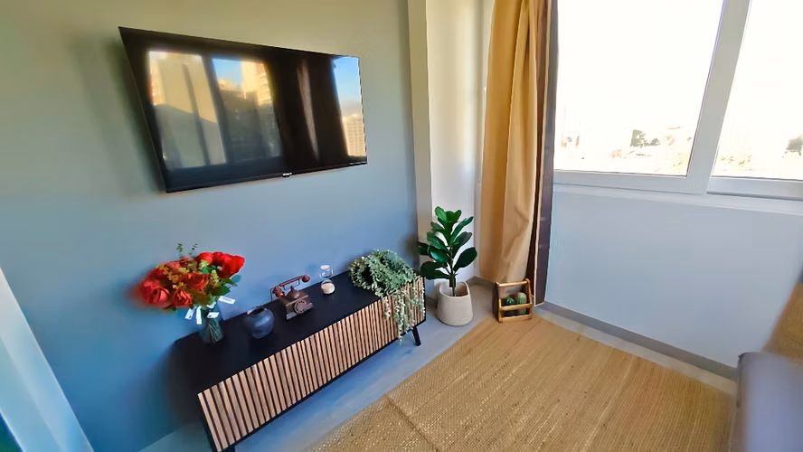 ARRIENDO DEPTO 1 DORM 1 BAÑO TOTALMENTE AMOBLADO