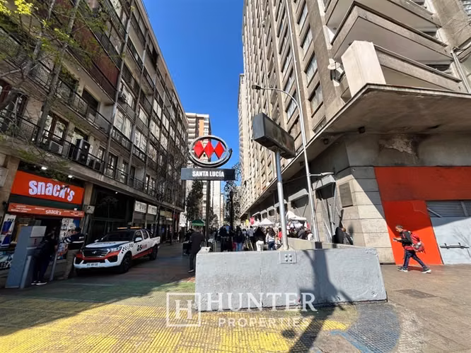 Arriendo depto amoblado 2d 2b bod., Metro Santa Lucía - Imagen 15
