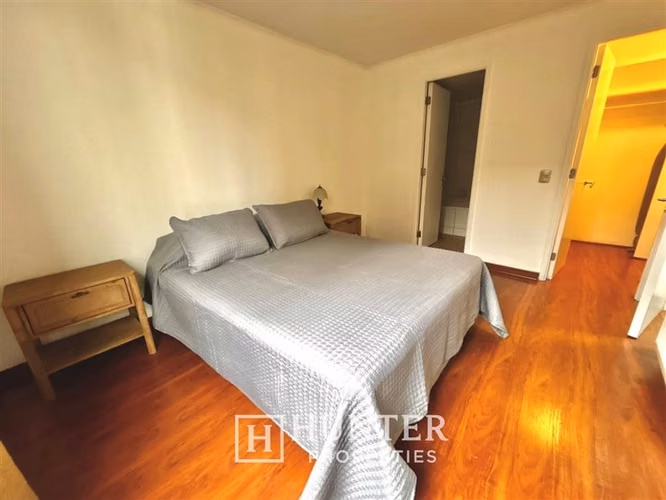 Arriendo depto amoblado 2d 2b bod., Metro Santa Lucía - Imagen 6