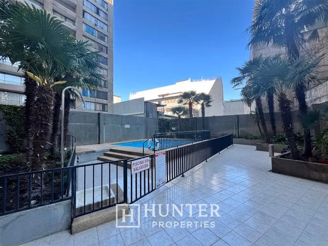 Arriendo depto amoblado 2d 2b bod., Metro Santa Lucía - Imagen 13