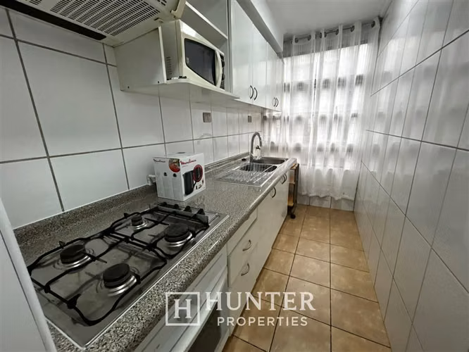 Arriendo depto amoblado 2d 2b bod., Metro Santa Lucía - Imagen 12