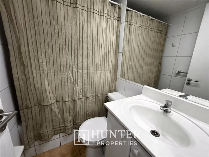 Arriendo depto amoblado 2d 2b bod., Metro Santa Lucía - Imagen 11
