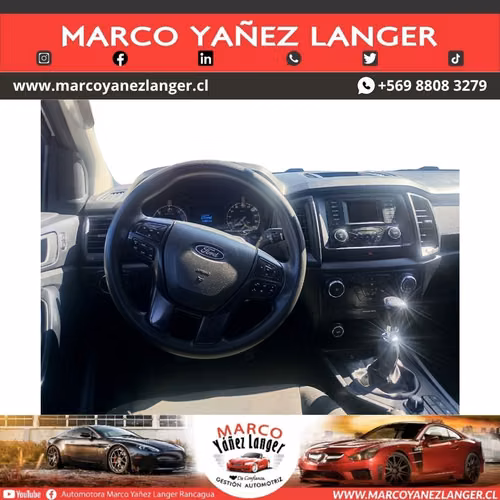 FORD RANGER XL M 4X4 2.2 / AÑO  KILOMETROS / EXCELENTE ESTADO