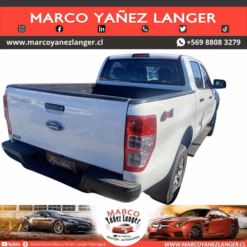 FORD RANGER XL M 4X4 2.2 / AÑO  KILOMETROS / EXCELENTE ESTADO