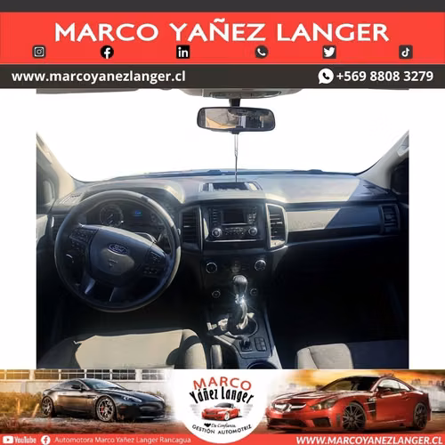FORD RANGER XL M 4X4 2.2 / AÑO  KILOMETROS / EXCELENTE ESTADO