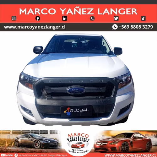 FORD RANGER XL M 4X4 2.2 / AÑO  KILOMETROS / EXCELENTE ESTADO