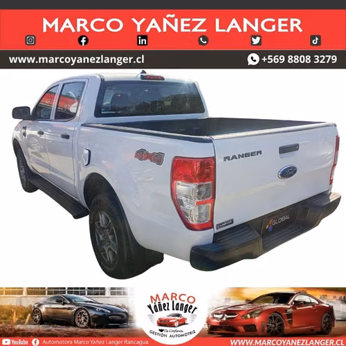 FORD RANGER XL M 4X4 2.2 / AÑO  KILOMETROS / EXCELENTE ESTADO
