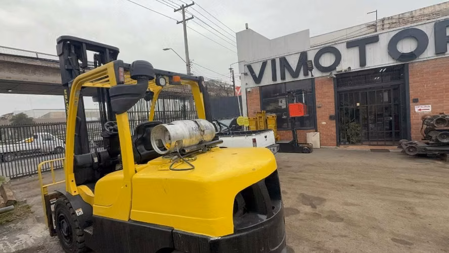 Grúa Hyster cómo nueva