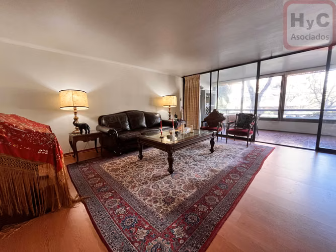 Exclusivo departamento de 182 m2 en el corazón de Providencia