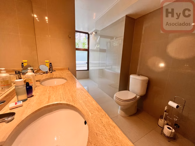 Exclusivo departamento de 182 m2 en el corazón de Providencia