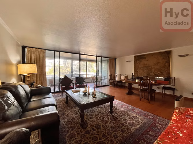 Exclusivo departamento de 182 m2 en el corazón de Providencia