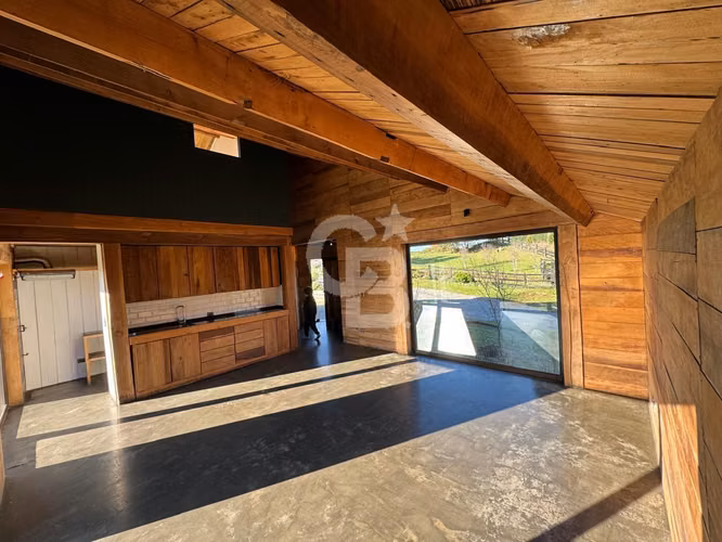 Casa Lumbre: Refugio natural 3D, 2B, en Frutillar.