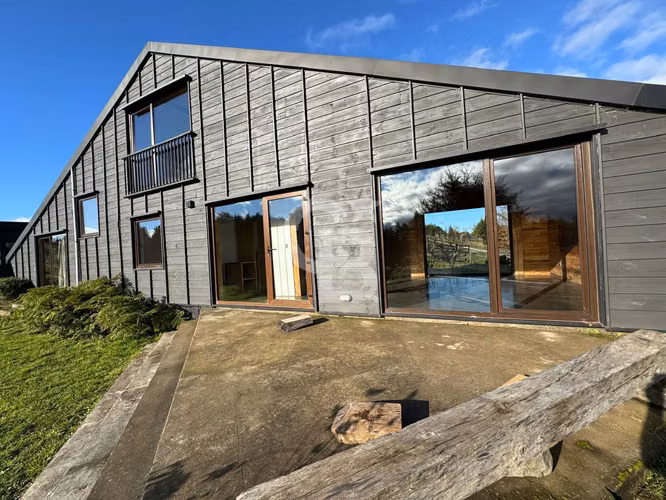 Casa Lumbre: Refugio natural 3D, 2B, en Frutillar.