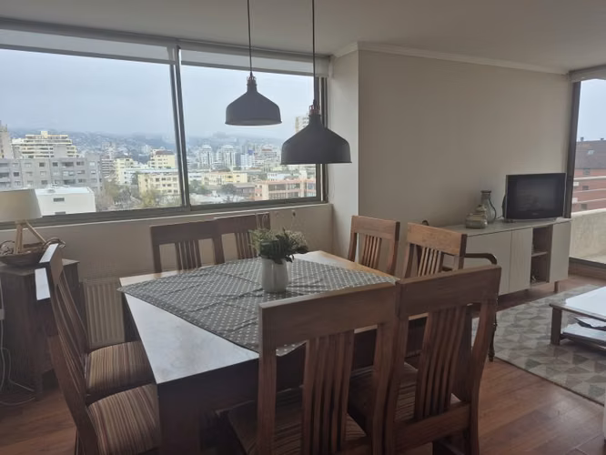 VENDE DEPARTAMENTO SEIS NORTE CON TRES PONIENTE VIÑA DEL MAR