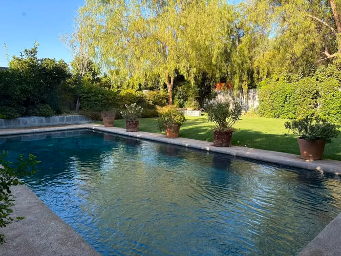 Piedra Roja, Chicureo: casa mediterránea, piscina y sauna