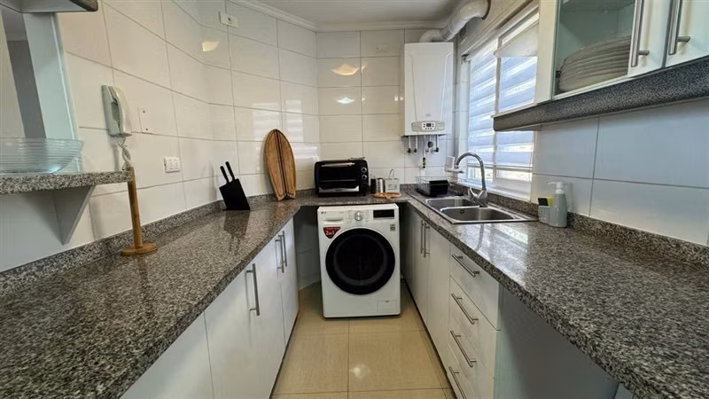 Departamento amoblado en venta de 3D 2B 1E 1B Santo Domingo