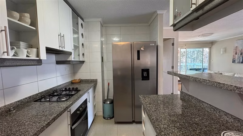 Departamento amoblado en venta de 3D 2B 1E 1B Santo Domingo