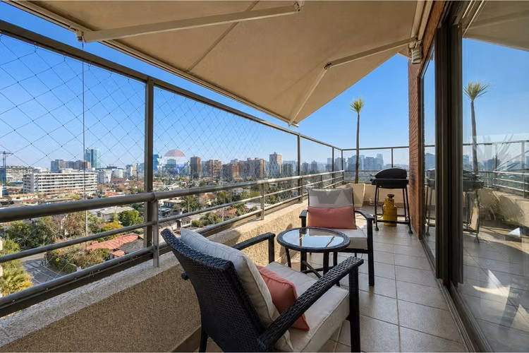 Depto 4d/3b con vista panorámica en las condes