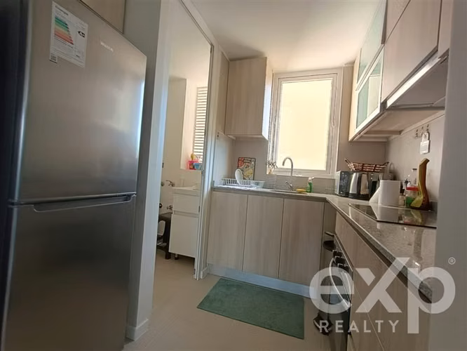 Departamento en venta de 2 dorm. en El Tabo con gran piscina