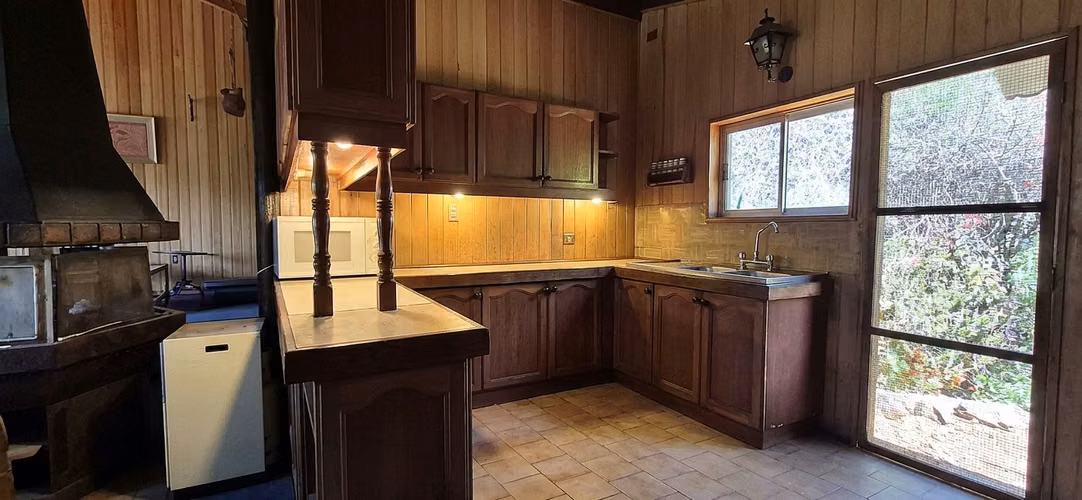 Venta de linda parcela con dos casas en Olmué, Quebrada Alvarado, casi al final. 128 M$