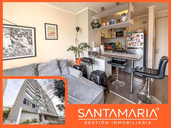Departamento en venta de 1 dorm. en Janequeo, Concepción