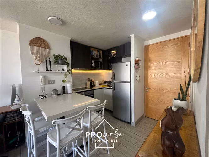 Venta 1D y 1B Estacion y Bod vista oriente piso 25 / Ñuñoa