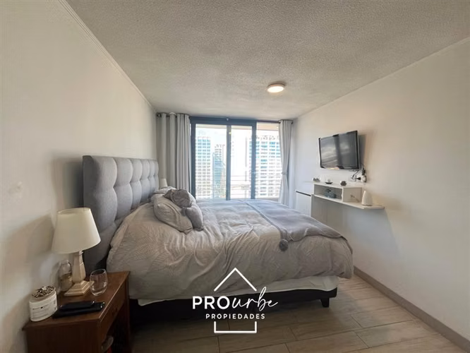 Venta 1D y 1B Estacion y Bod vista oriente piso 25 / Ñuñoa